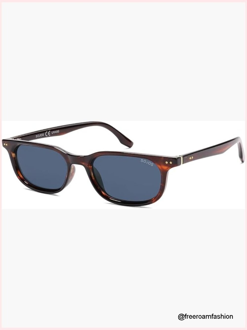Retro Square Polarized Sunglasses UV Protection Unisex